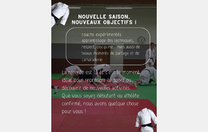 rentrée  saison 2025-2026