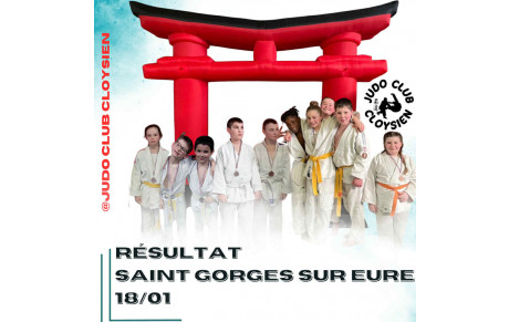 résultats saint gorges sur Eure 18/01